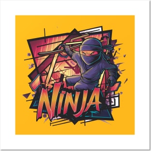 Ninja Design Posters and Art